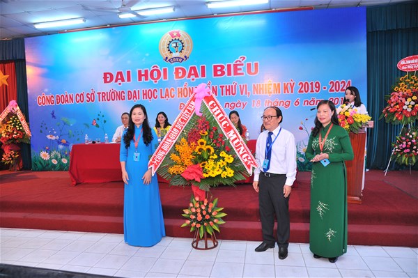 Đại hội đại biểu Công đoàn ĐH Lạc Hồng nhiệm kỳ VI (2019-2024)